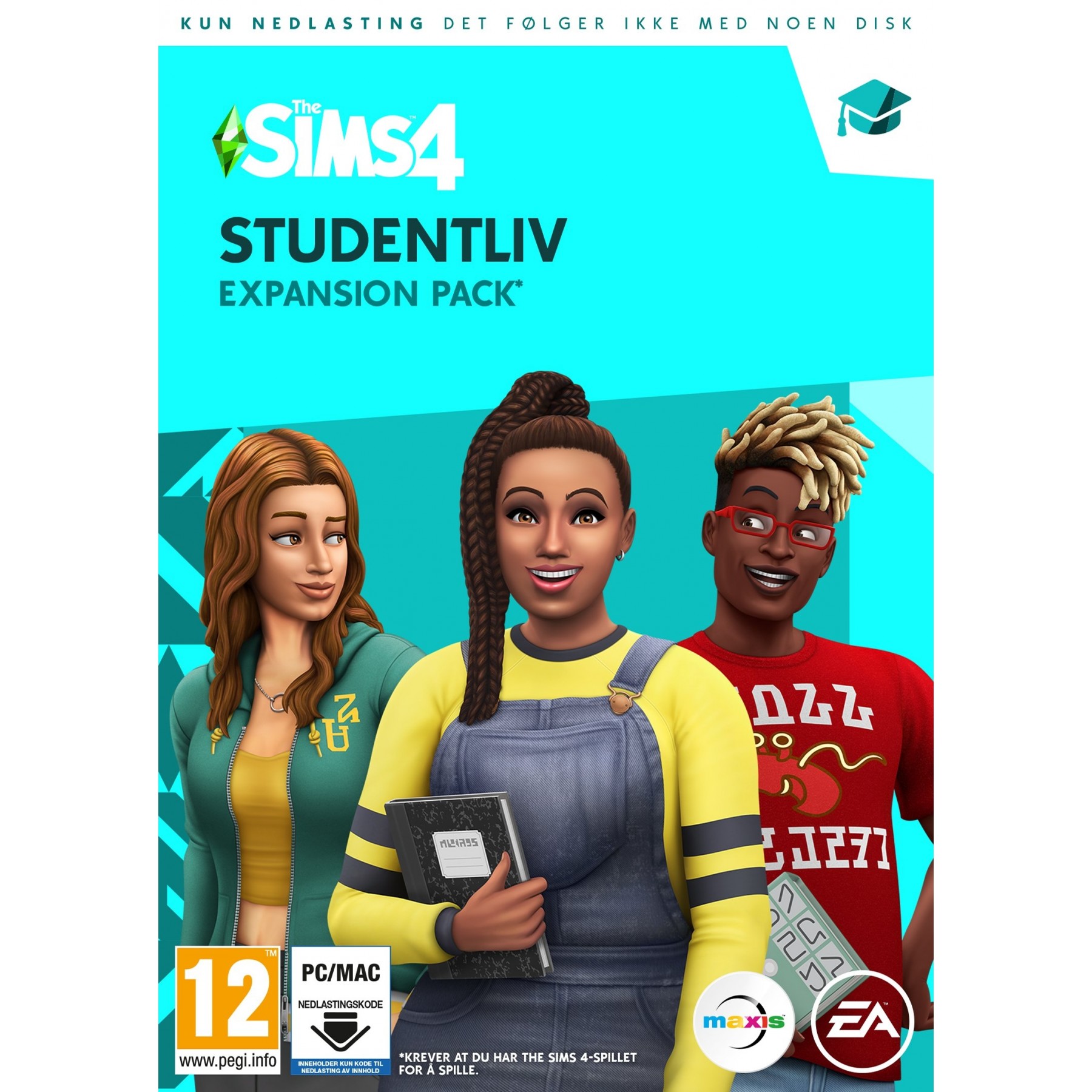 The Sims 4 (EP8) (NO) Studentliv, Juego para PC