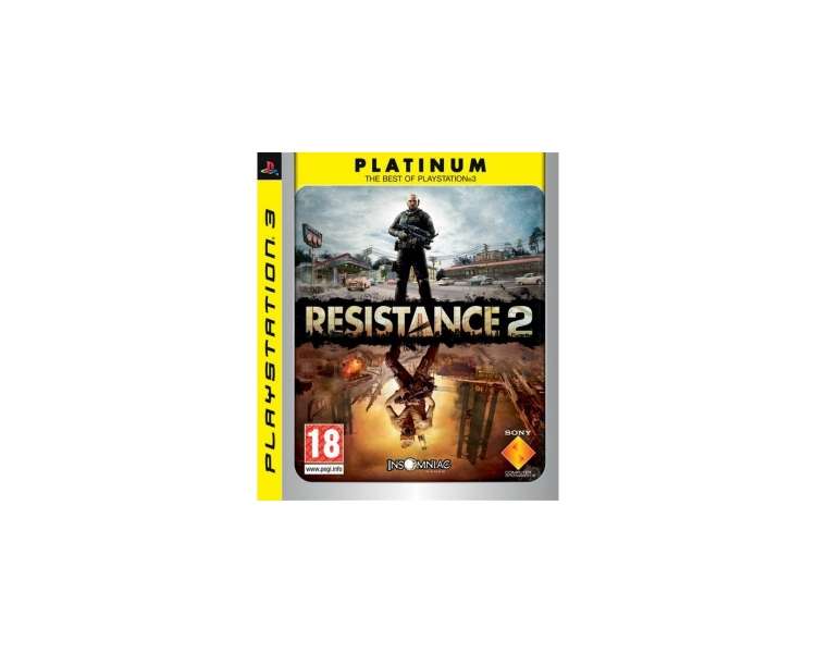 Resistance 2 (Platinum), Juego para Consola Sony PlayStation 3 PS3