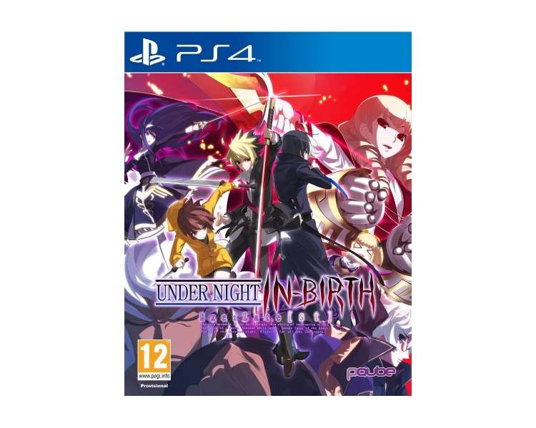 Under Night In-Birth Exe:Late, Juego para Consola Sony PlayStation 4 , PS4