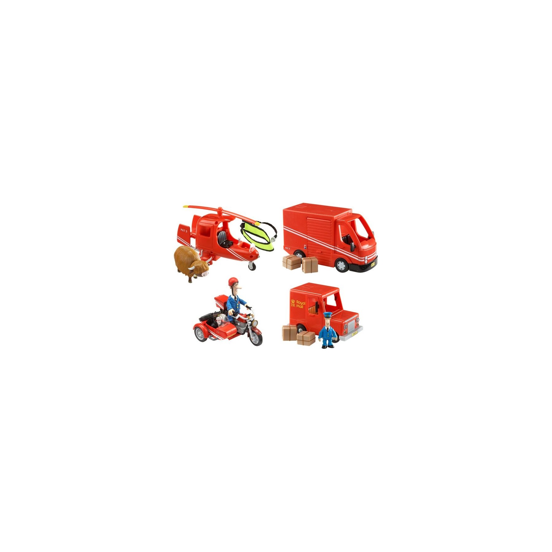 Postman Pat - Vehicle & Accessory Set (6pcs asst.) (3543)