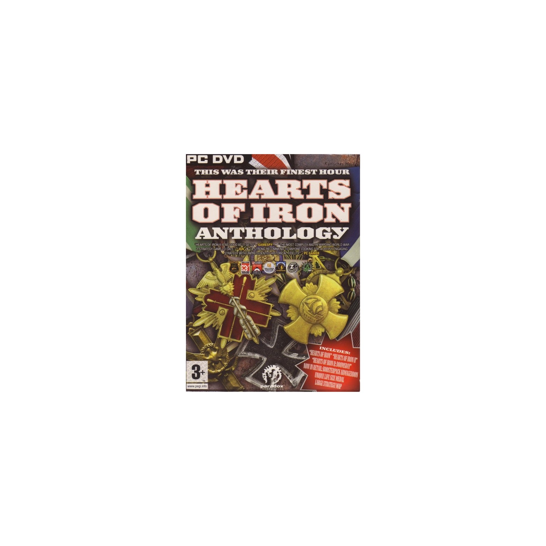 Hearts of Iron Anthology, Juego para PC