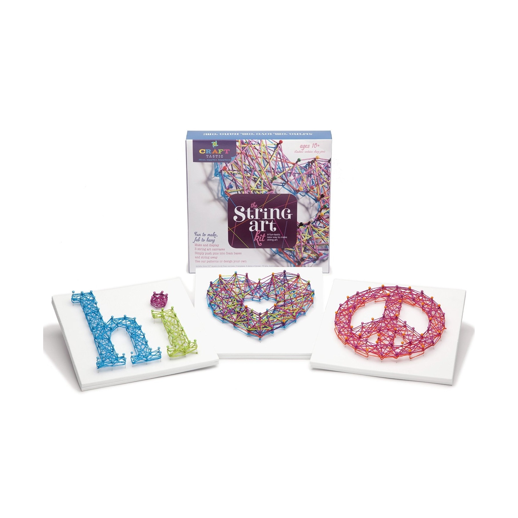 Craft-Tastic, Kit De Arte Con Hilos