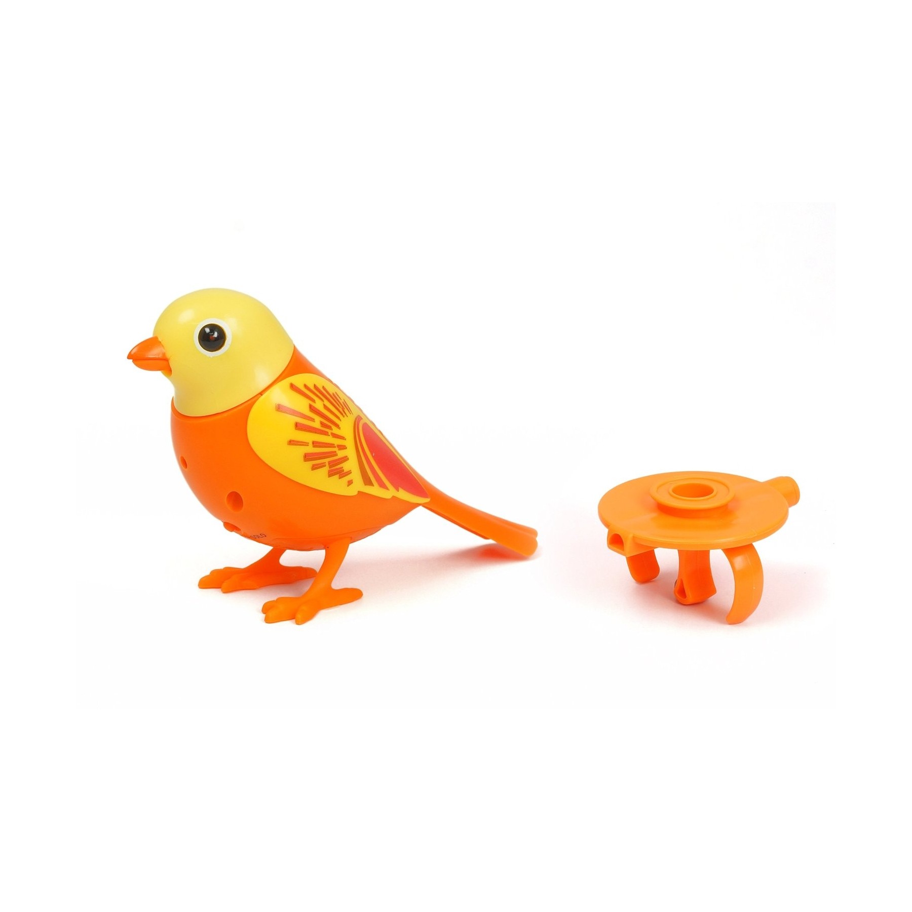 DigiBird with Whistle Ring - Sunrise - Orange with yellow