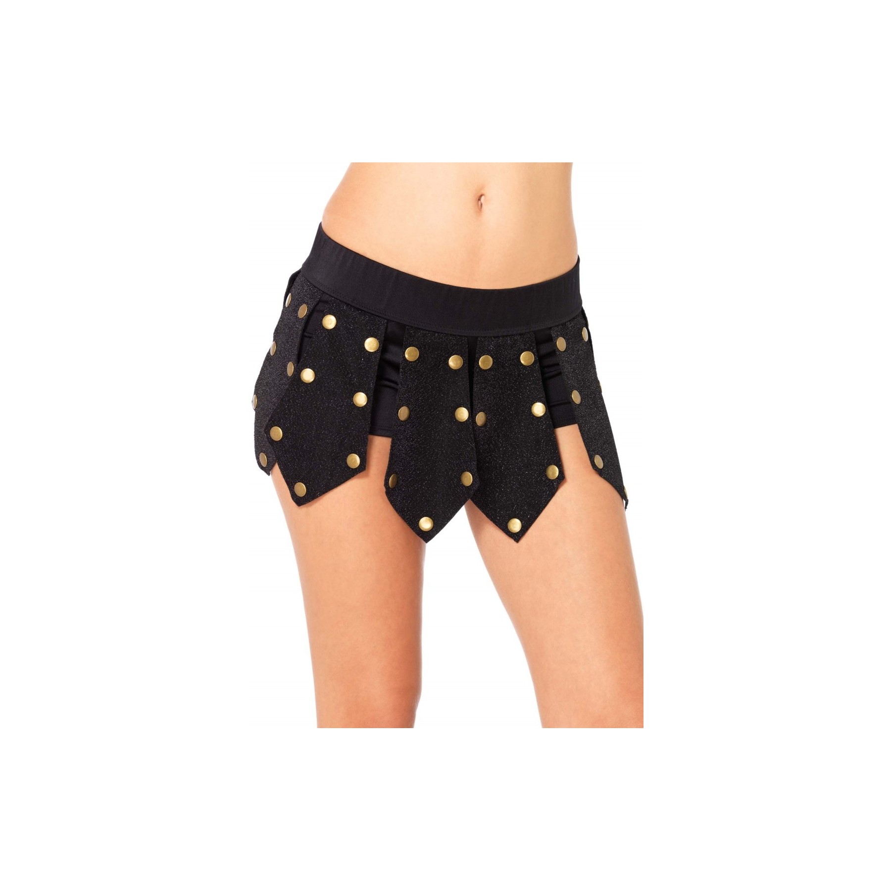 Leg Avenue - Warrior Studded Boyshorts - Large (269703077)