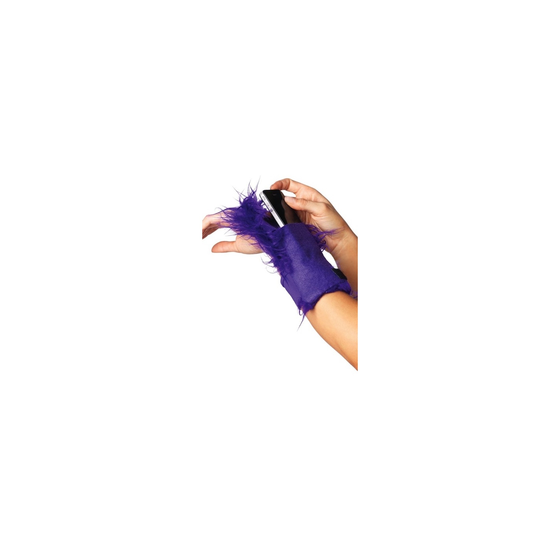 Leg Avenue - Furry Wrist Wallet (A2007)