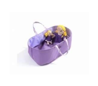 Smallstuff - Large Doll Basket - Purple