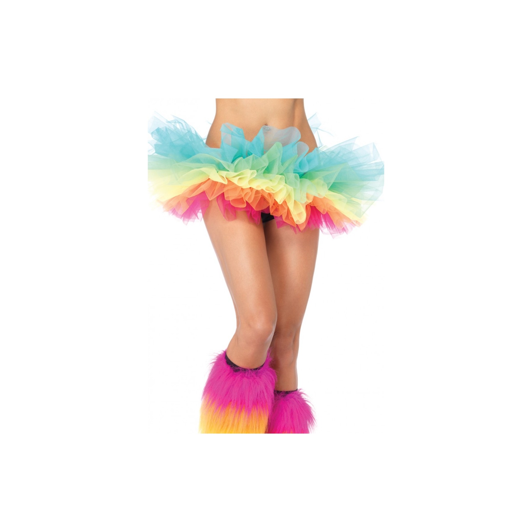 Leg Avenue - Rainbow Organza Tutu (A1706)