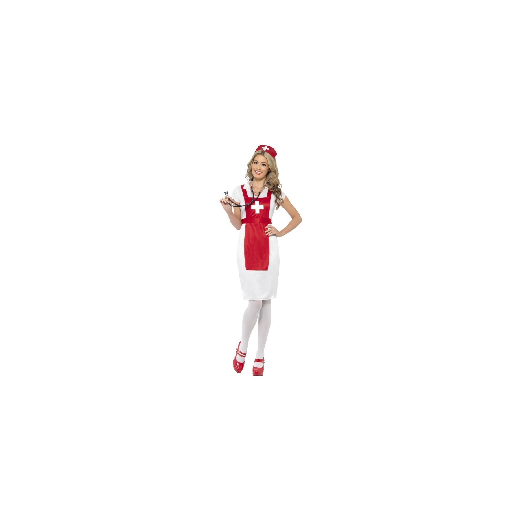 Smiffys - A and E Nurse Costume - Large (43822L)