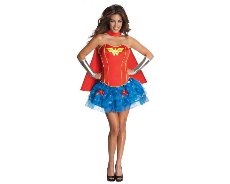 Rubies Adult - Wonderwoman Costume - Corset dress - Medium (880560)