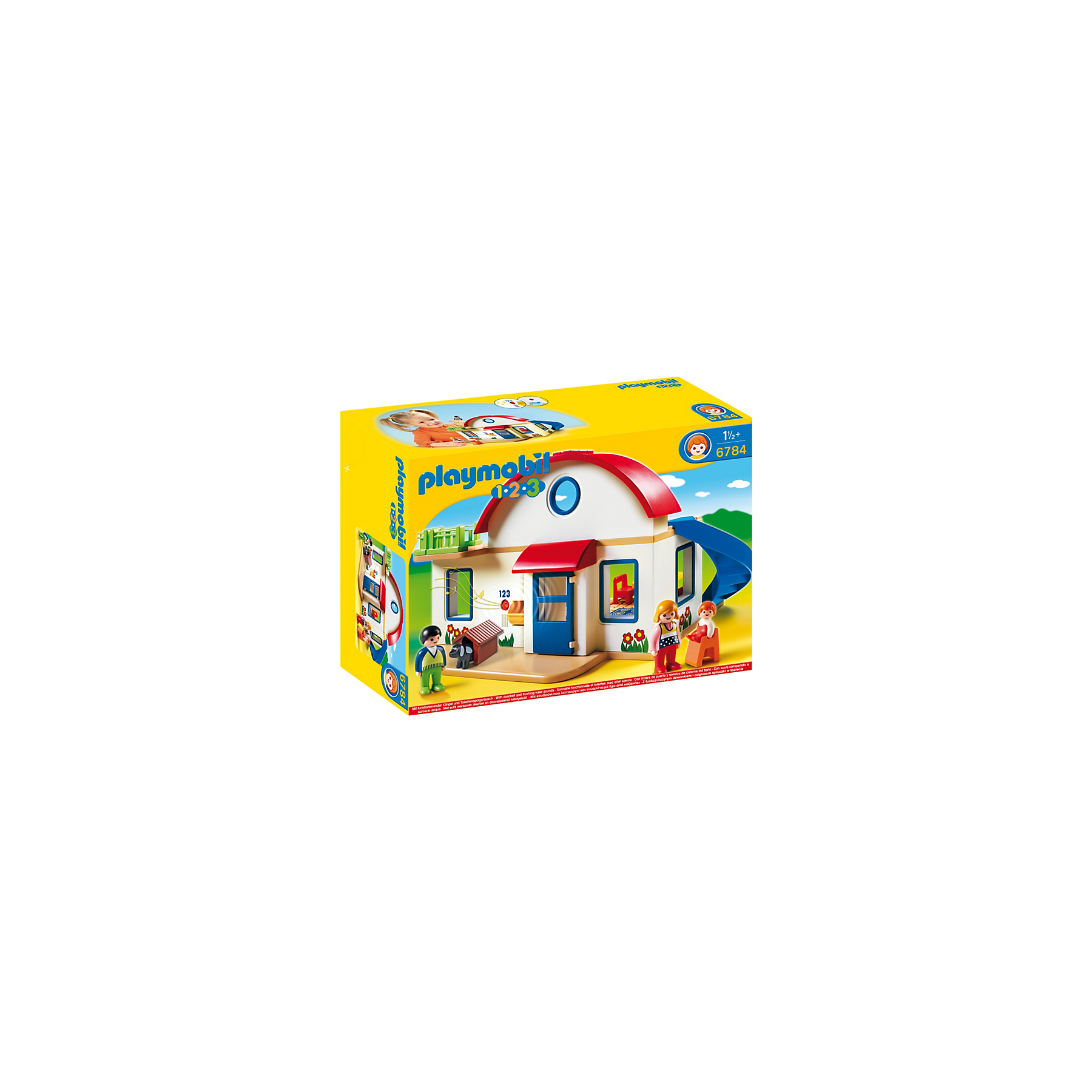 Playmobil - 1-2-3 - Suburban Home (6784)