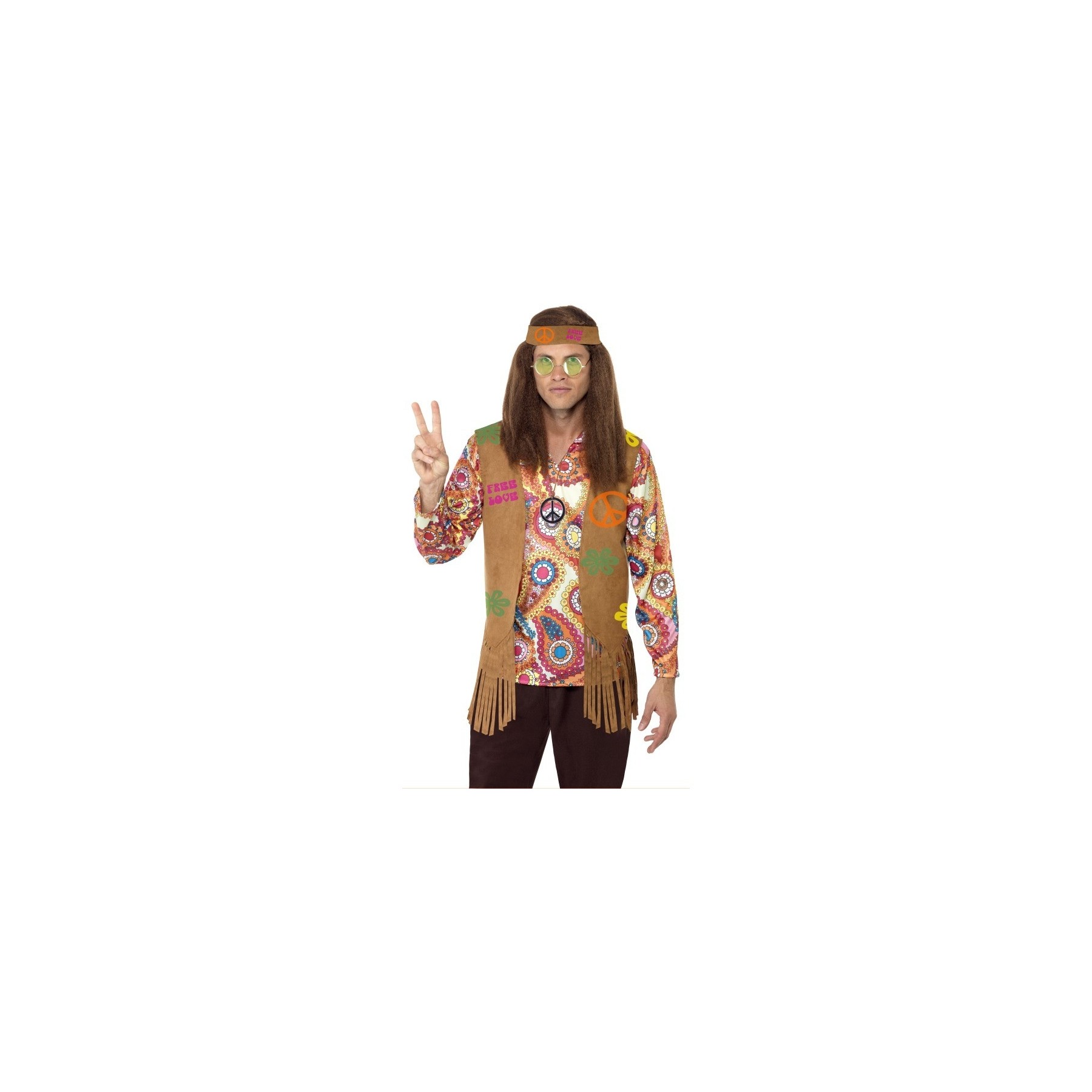 Smiffys - Hippy Male Instant Kit (33567M)