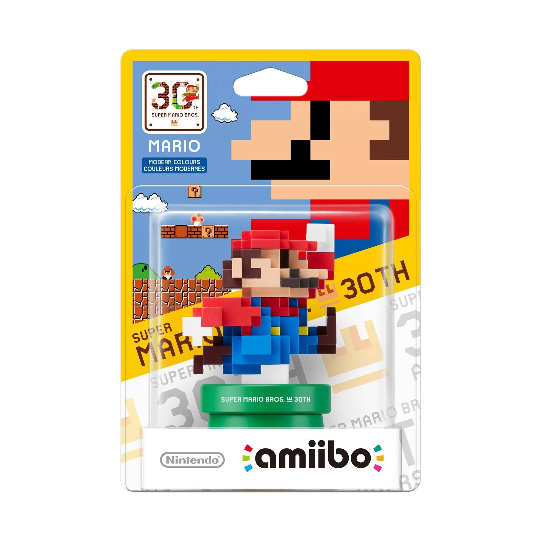 Nintendo Amiibo Figurine Modern Colours Mario (30th Anniversary)