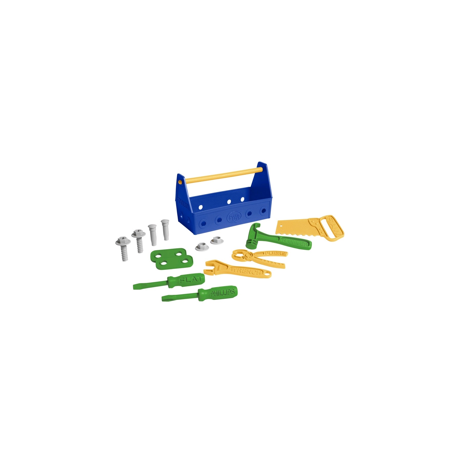 Green Toys - Tool Set - Blue (TLSB-1019)