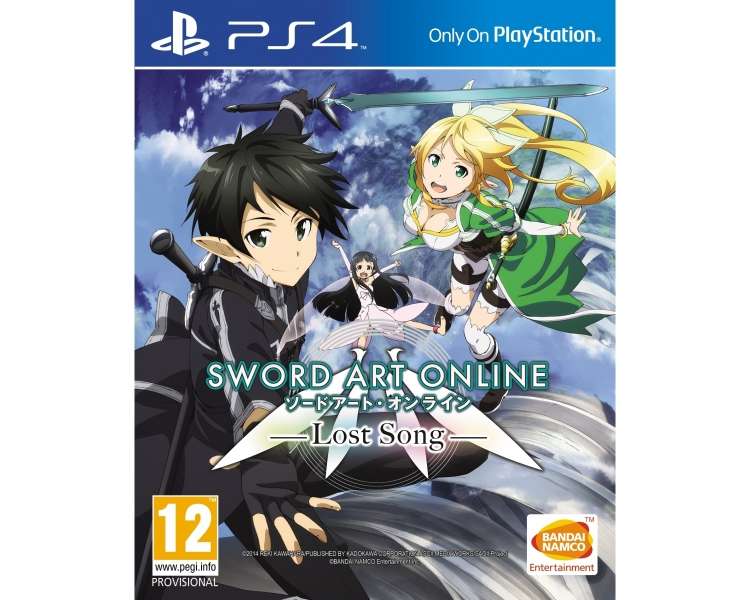 Sword Art Online 3: Lost Songs, Juego para Consola Sony PlayStation 4 , PS4