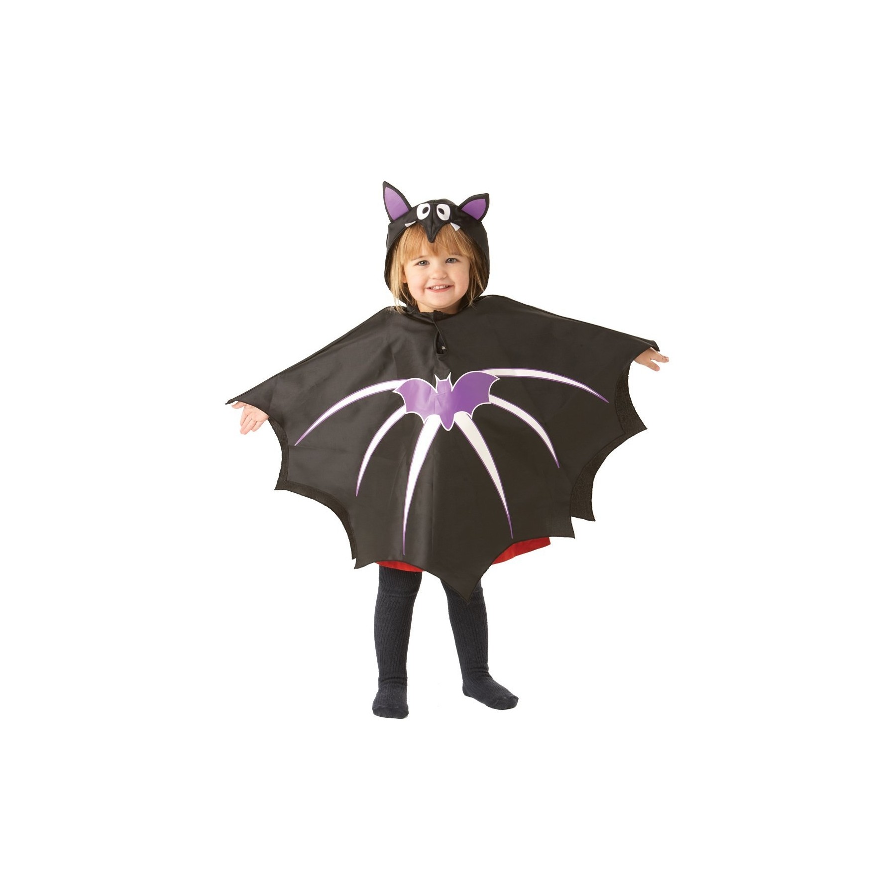 Rubies - Halloween Bat Cape  - 3-5 years (883931)