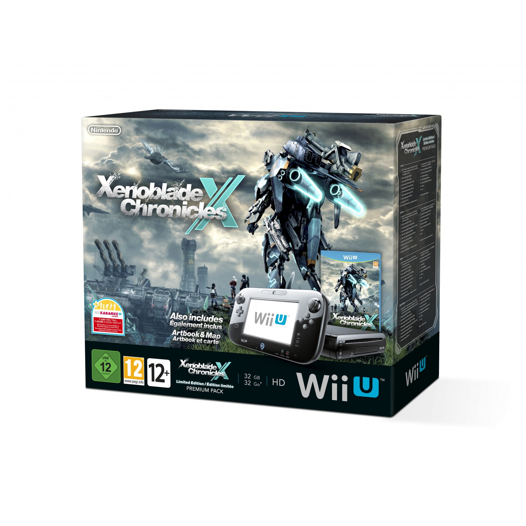 Nintendo Wii U Premium  Console Xenoblade Chronicles X Bundle
