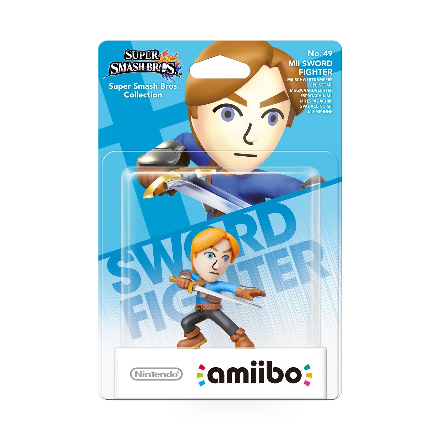 Nintendo Amiibo Figurine Mii Sword Fighter