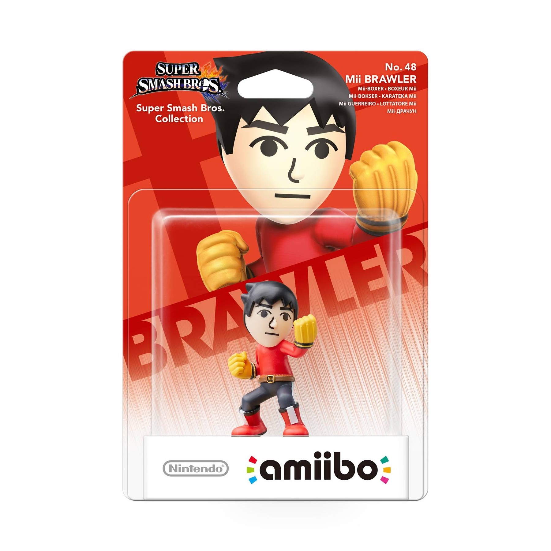 Nintendo Amiibo Figurine Mii Brawler