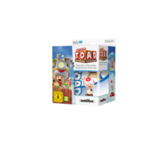 Captain Toad: Treasure Tracker + Amiibo Toad, Juego para Nintendo Wii U