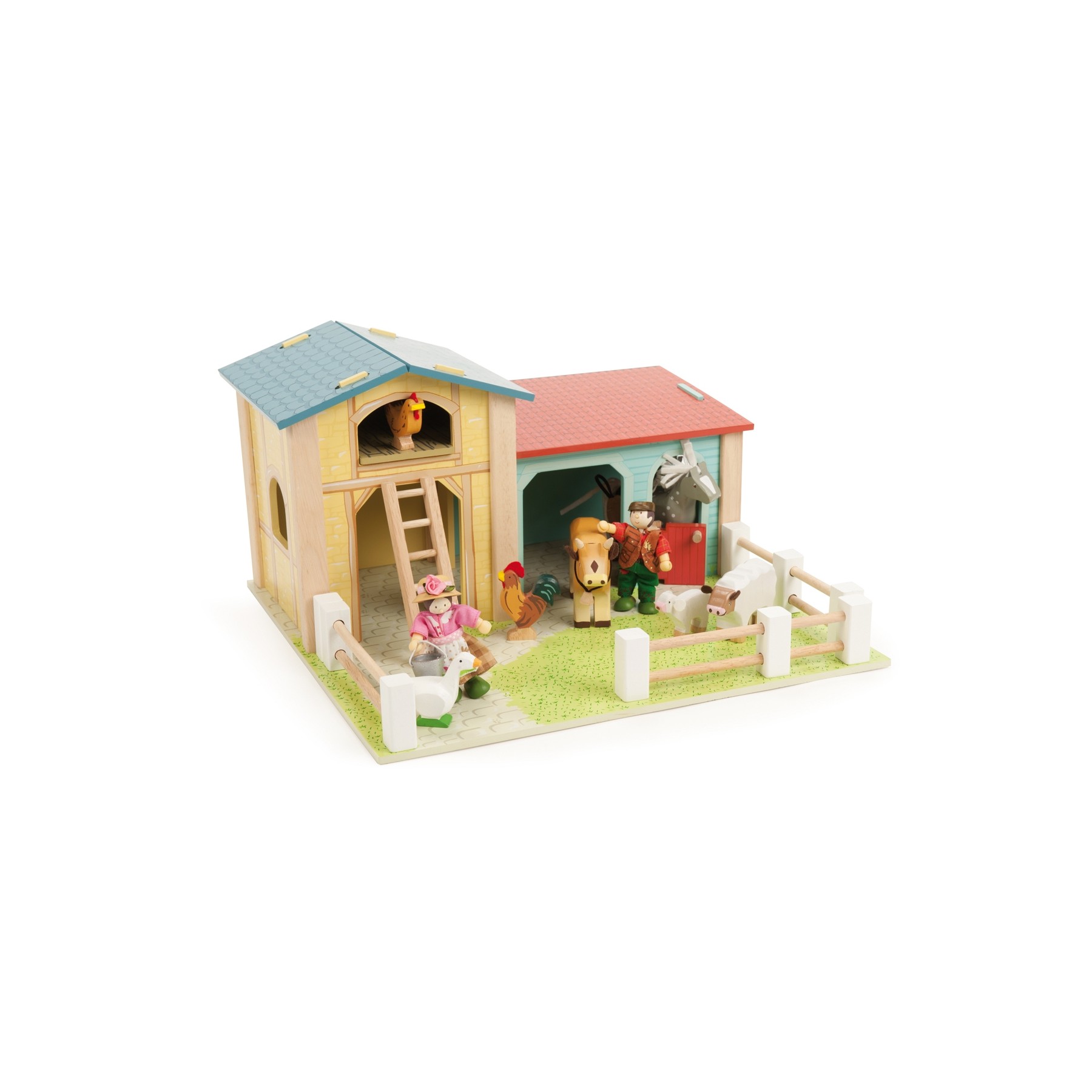 Le Toy Van - Wooden Barnyard  (LTV411)