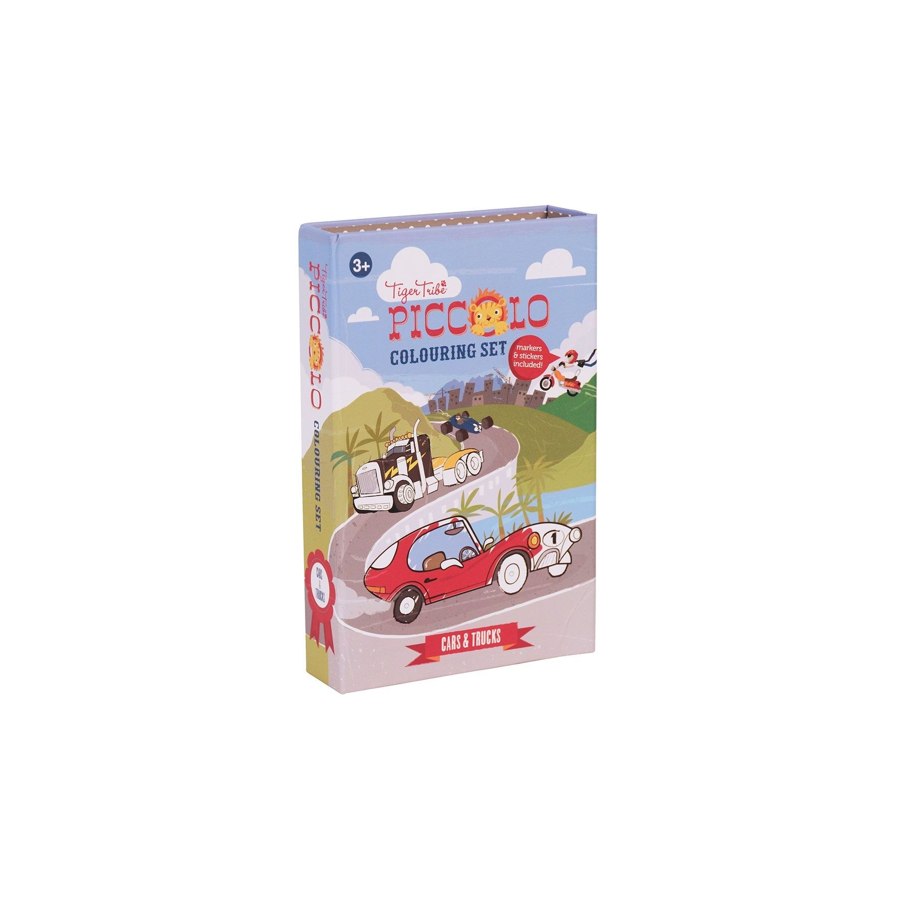Tiger Tribe - Colouring Set - Cars and trucks (TT6-0211)