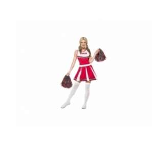 Smiffys - Cheerleader Costume - Medium (40065M)