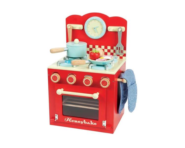 Le Toy Van - Red Honeybake Oven and Hob Set (LTV293)