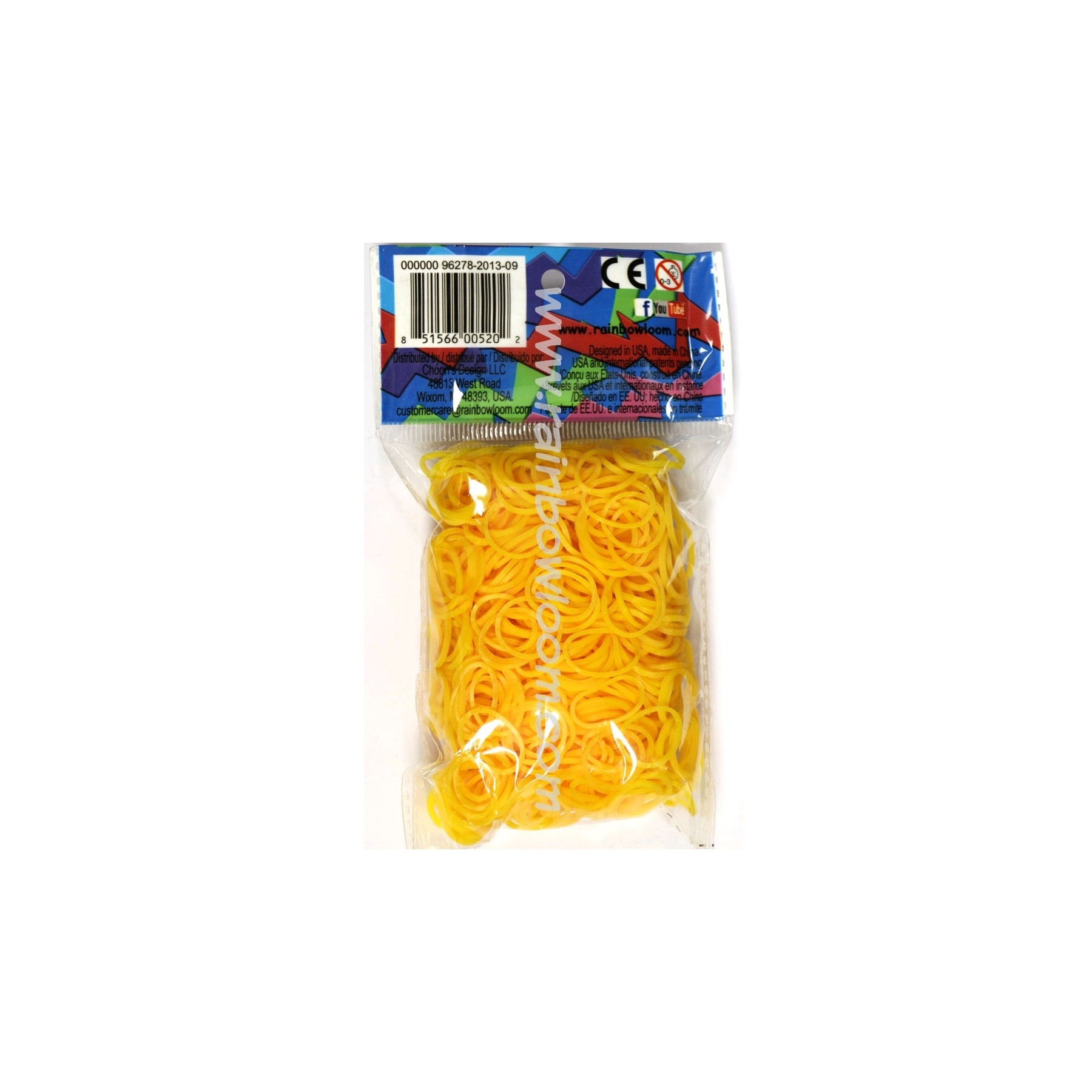 Rainbow Loom, Mango, Bands, 600 Pc_x000D_
Arcoíris Loom, Mango, Bandas, 600 Piezas.