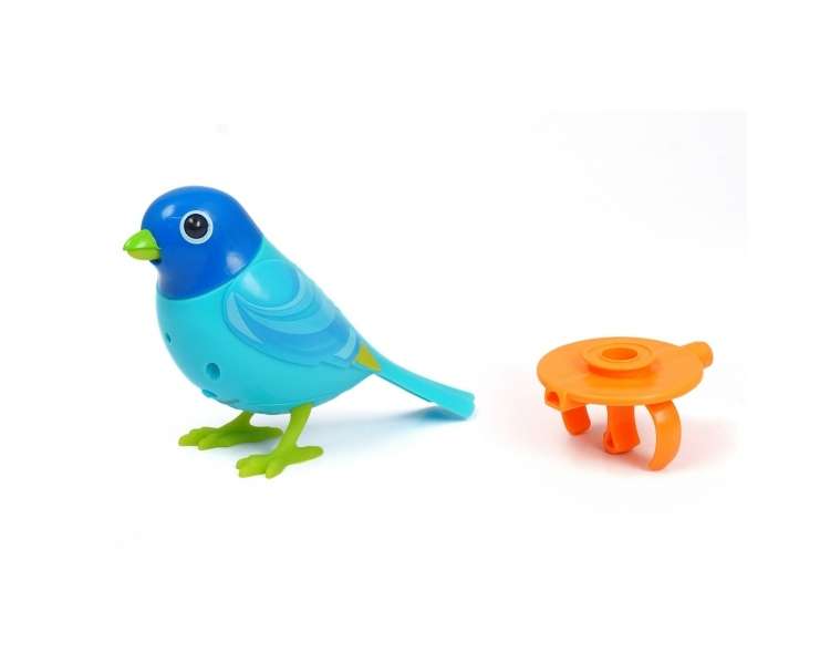 DigiBird with Whistle Ring - Blue - Blue with Dark blue and green