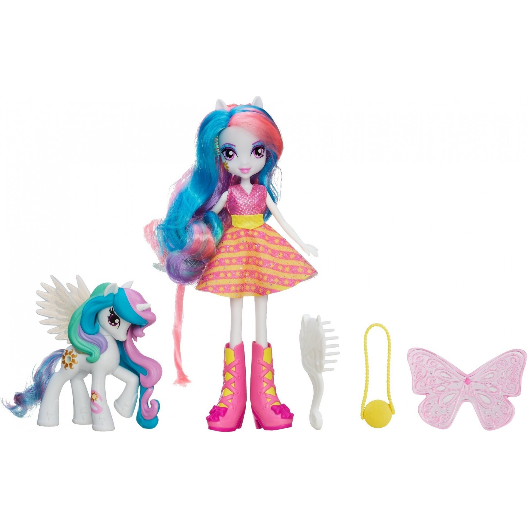 My Little Pony - Celestia Equestria Girls - Doll and Pony Set (a5103)