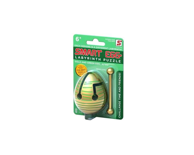 Rompecabezas Smart Egg - Dorado y verde Colmena - Nivel 4
