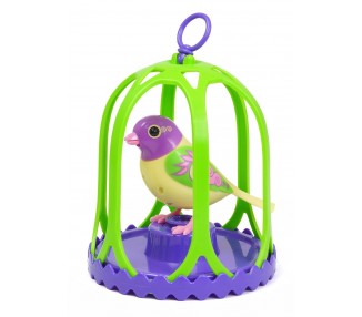 DigiBird with Birdcage and Whistle Ring - Breeze