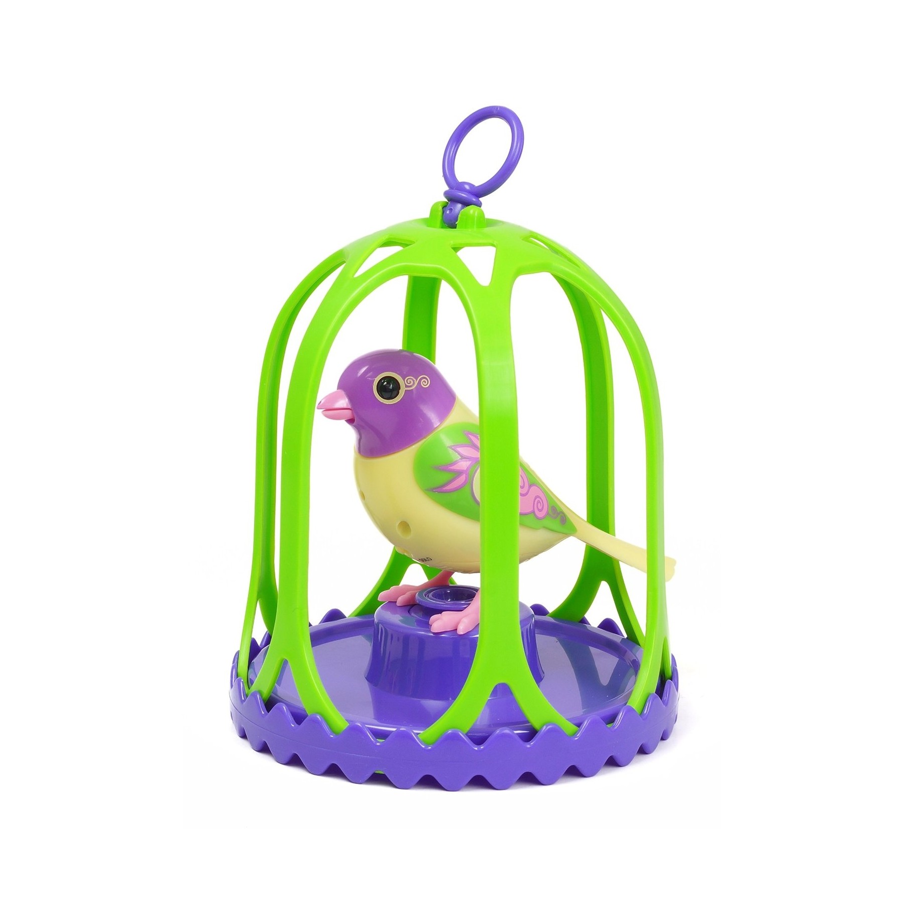 DigiBird with Birdcage and Whistle Ring - Breeze