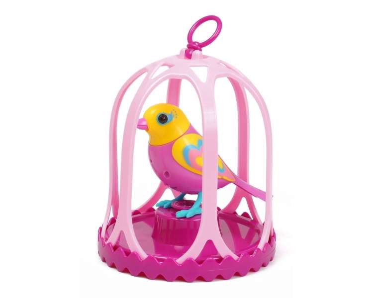 DigiBird with Birdcage and Whistle Ring - Juliet