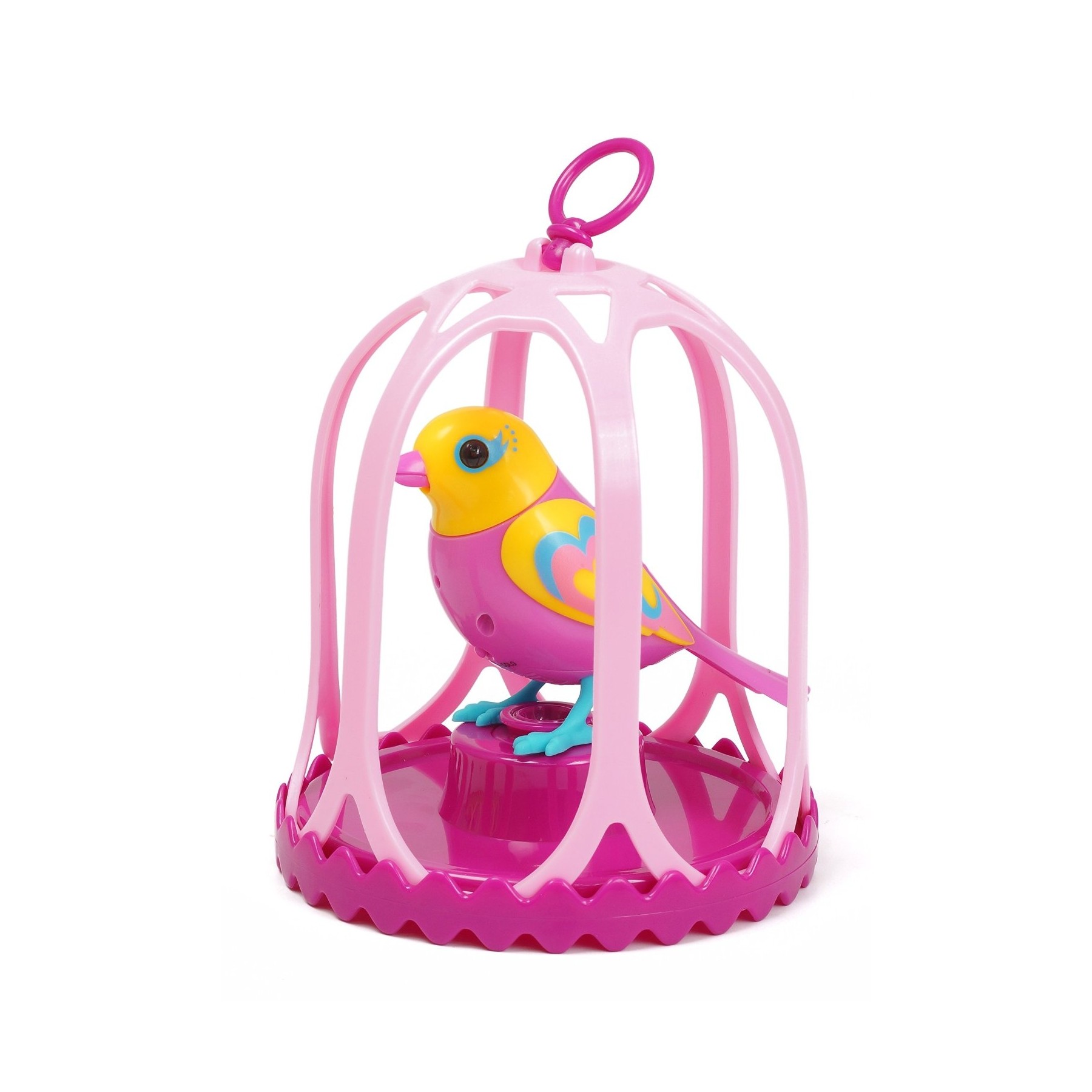 DigiBird with Birdcage and Whistle Ring - Juliet