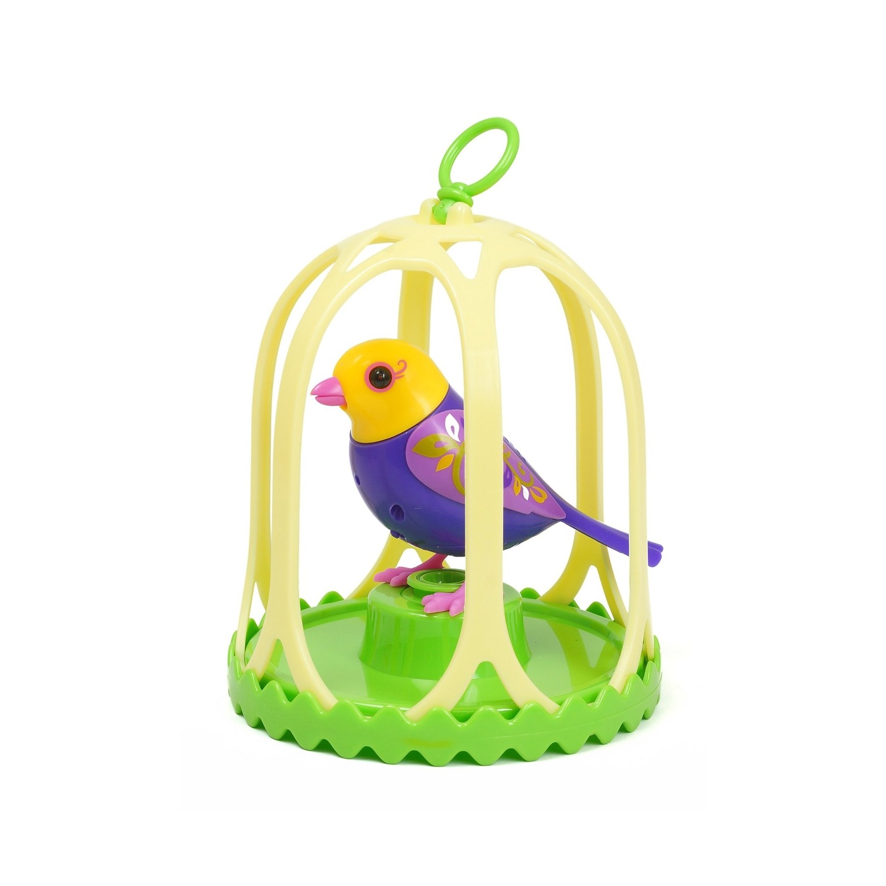 DigiBird with Birdcage and Whistle Ring - Livia
