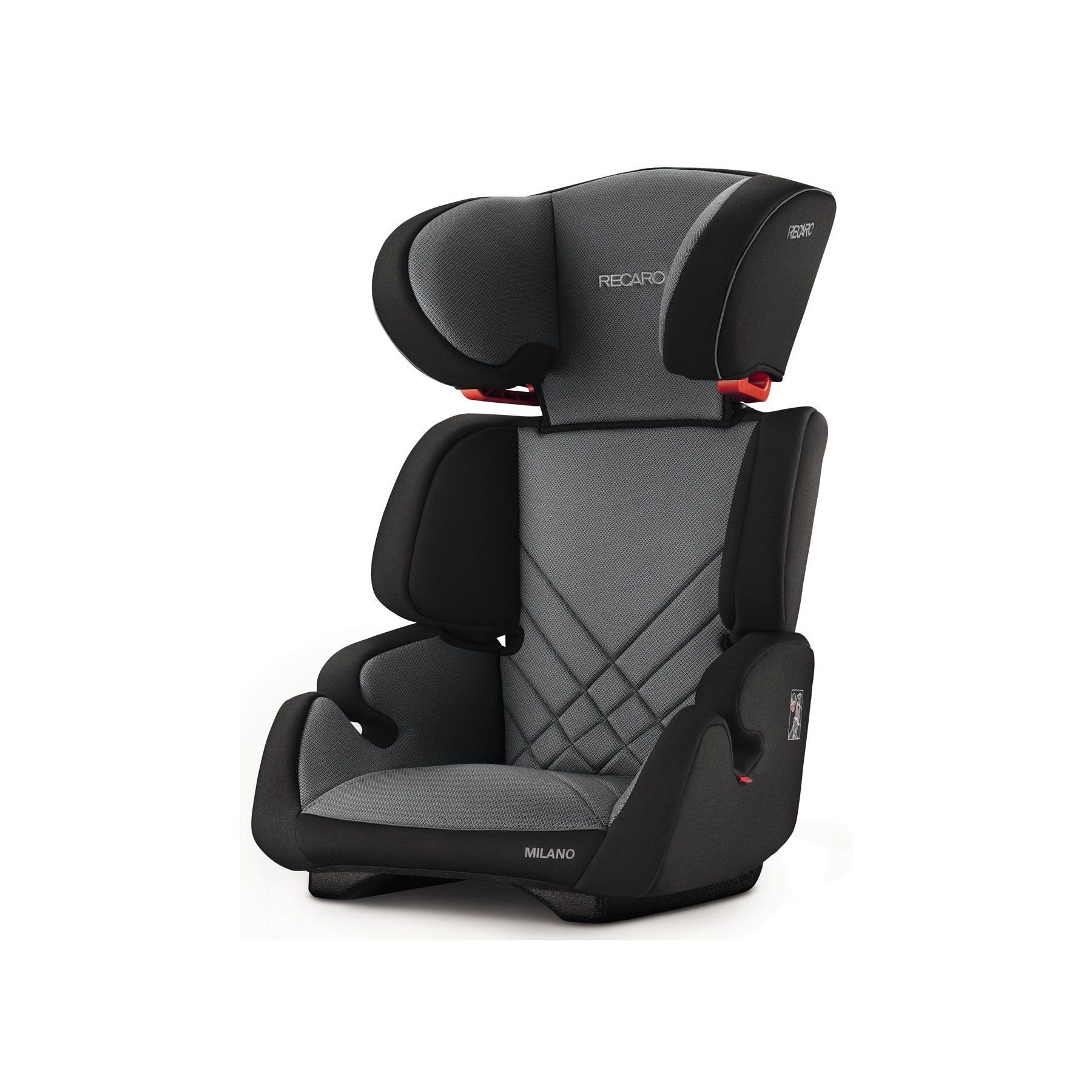 Recaro - Milano Car seat (15-36kg) - Carbon Black
