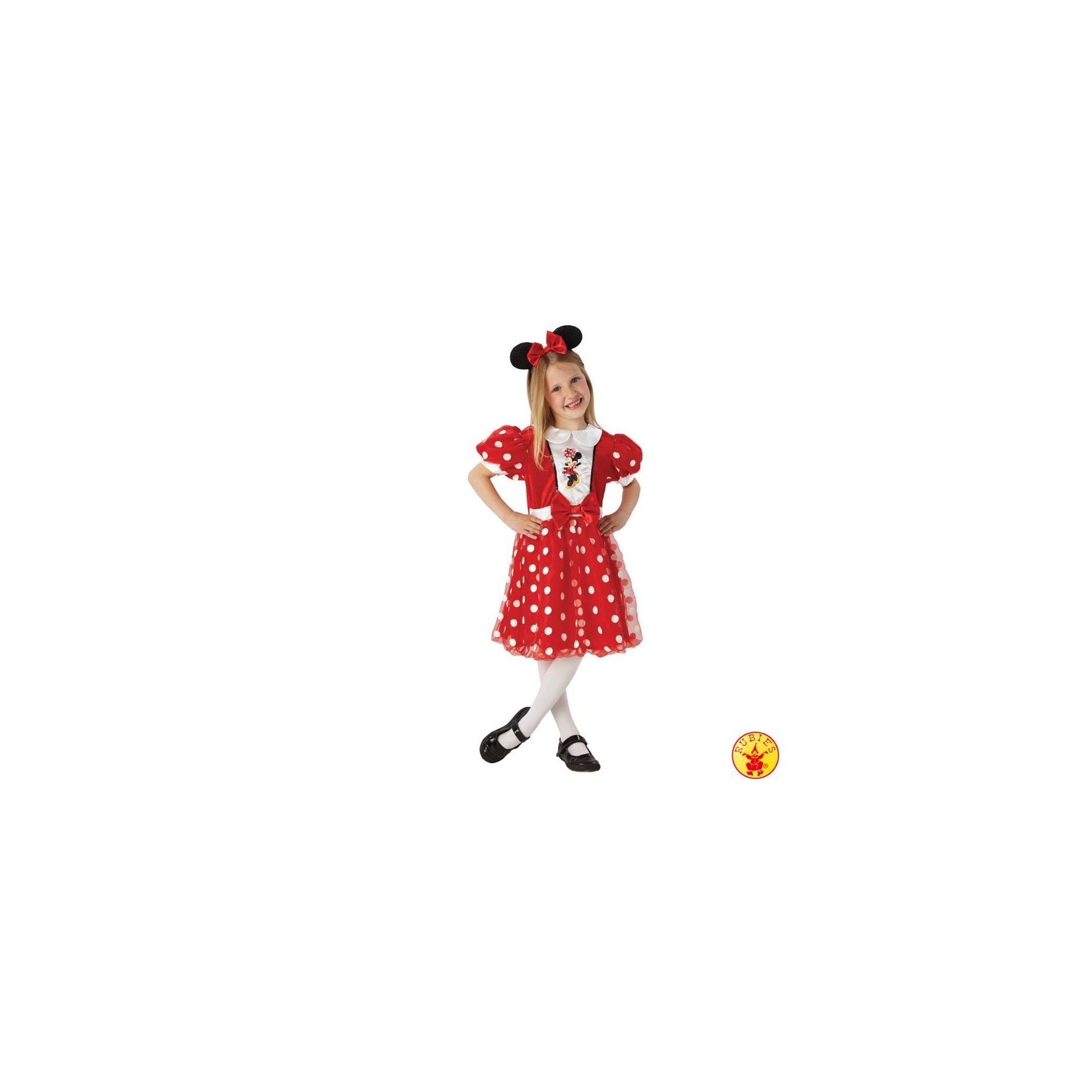 Rubies - Red Glitz Minnie Mouse Dress - Large - 7-8 Years (886823)