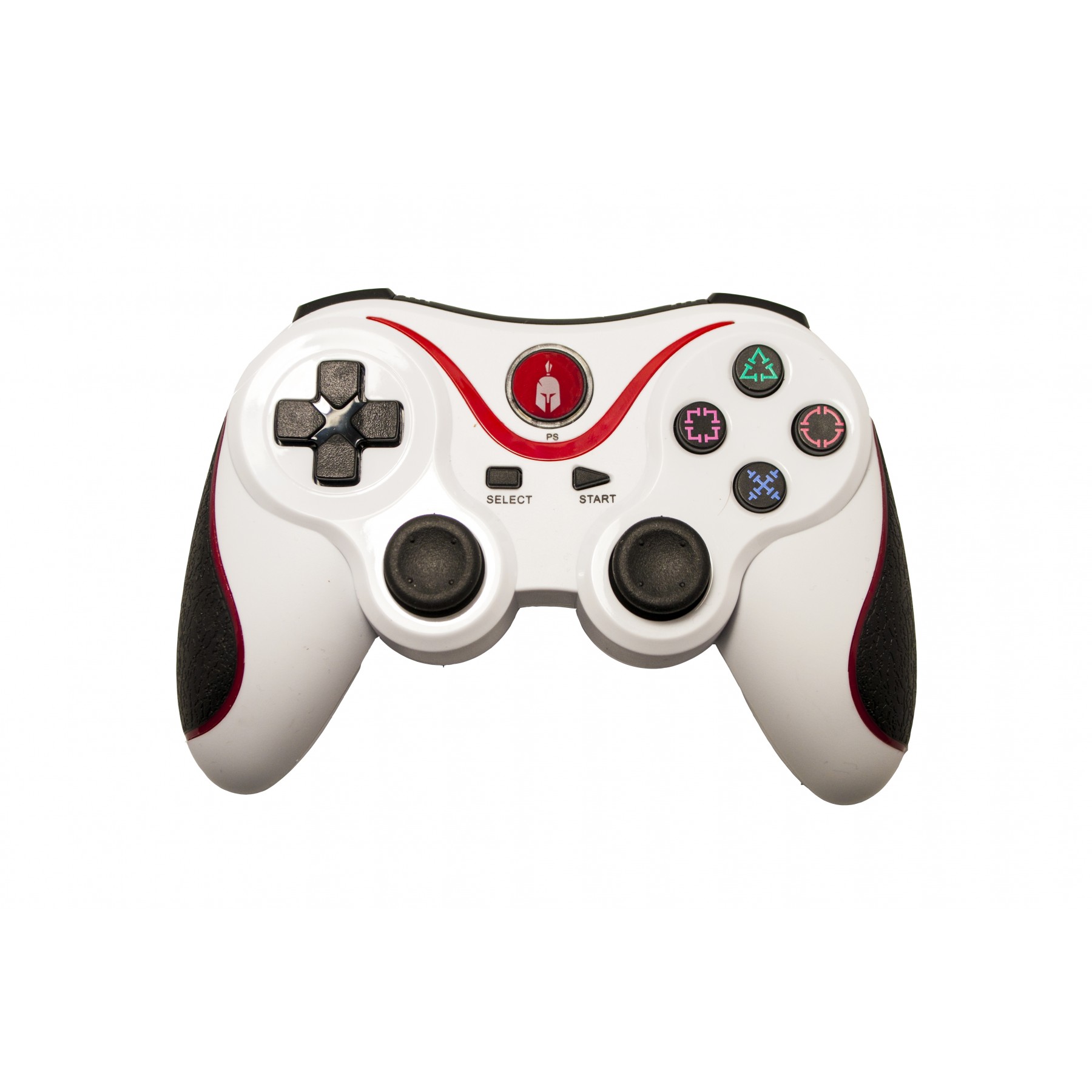 Spartan Gear - PS3 Inalambrico Six-Axis Azultooth Controller Controlador Mando con Analog Triggers