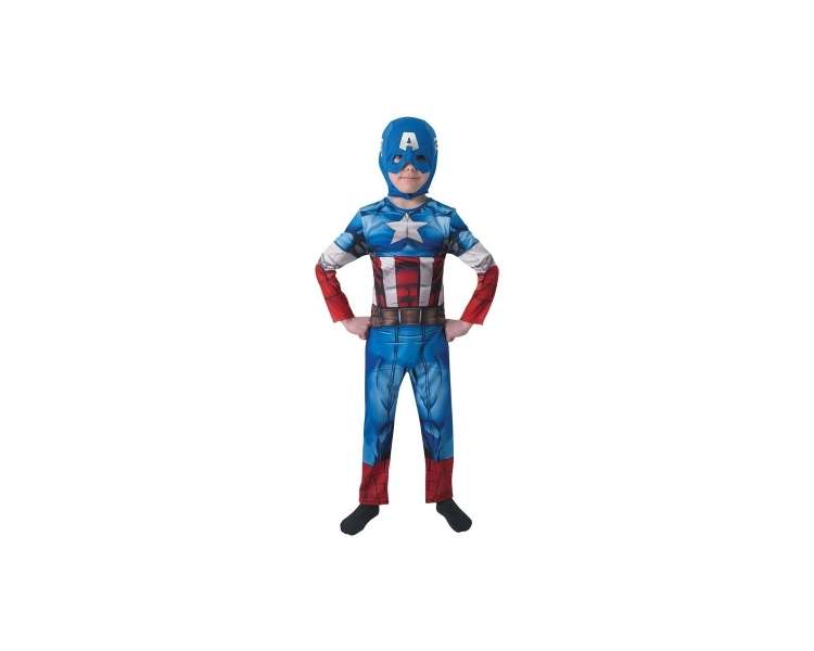Rubies - Captain America - Small - 3-4 years (610261)