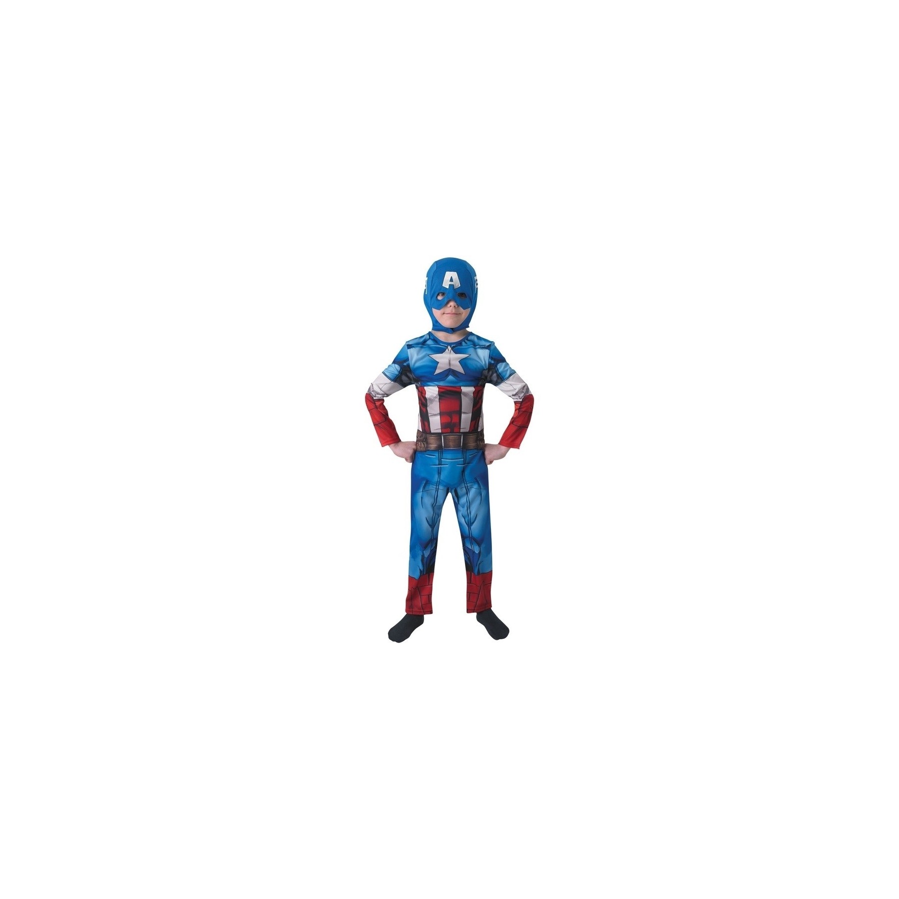 Rubies - Captain America - Small - 3-4 years (610261)