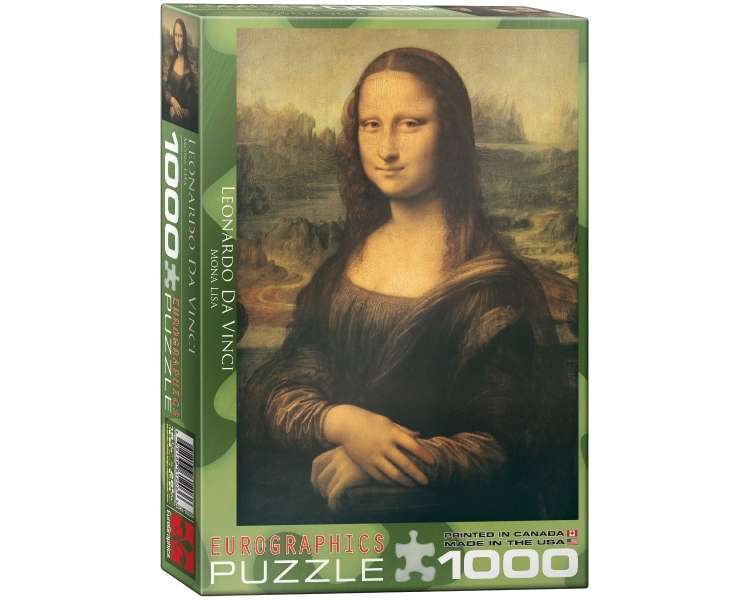 EuroGraphics Puzzle - Leonardo da Vinci - Mona Lisa - 1000 pc