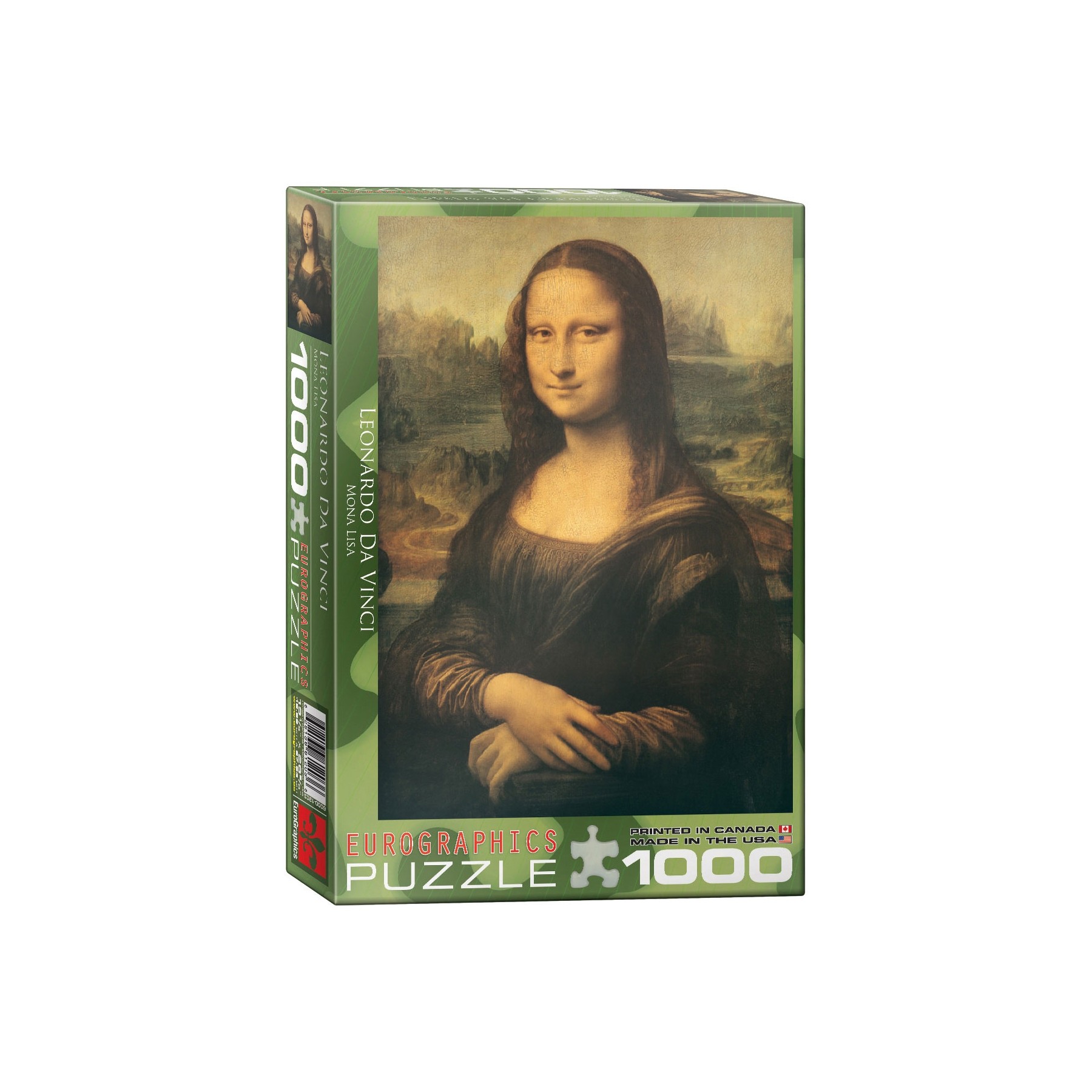 EuroGraphics Puzzle - Leonardo da Vinci - Mona Lisa - 1000 pc