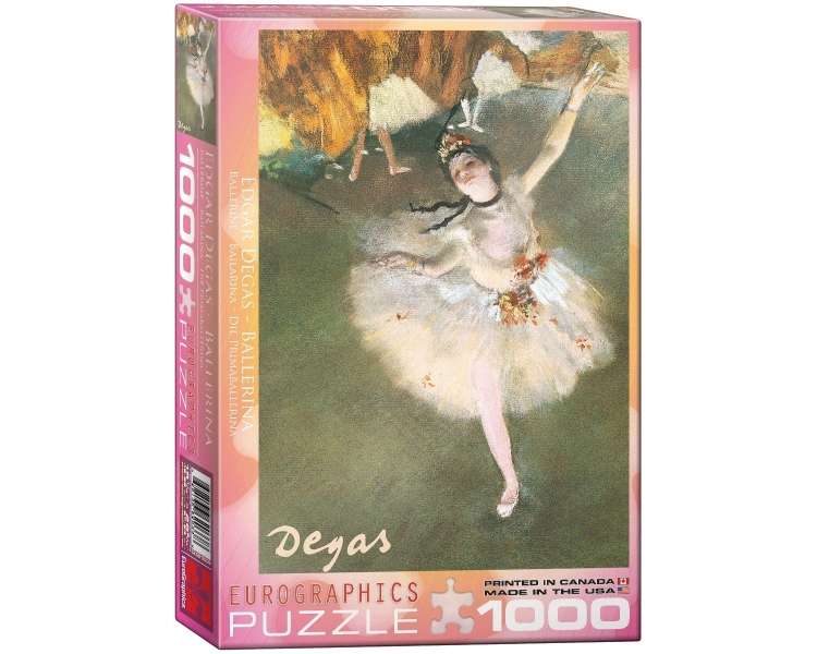 EuroGraphics Puzzle - Edgar Degas - Ballerina - 1000 pc