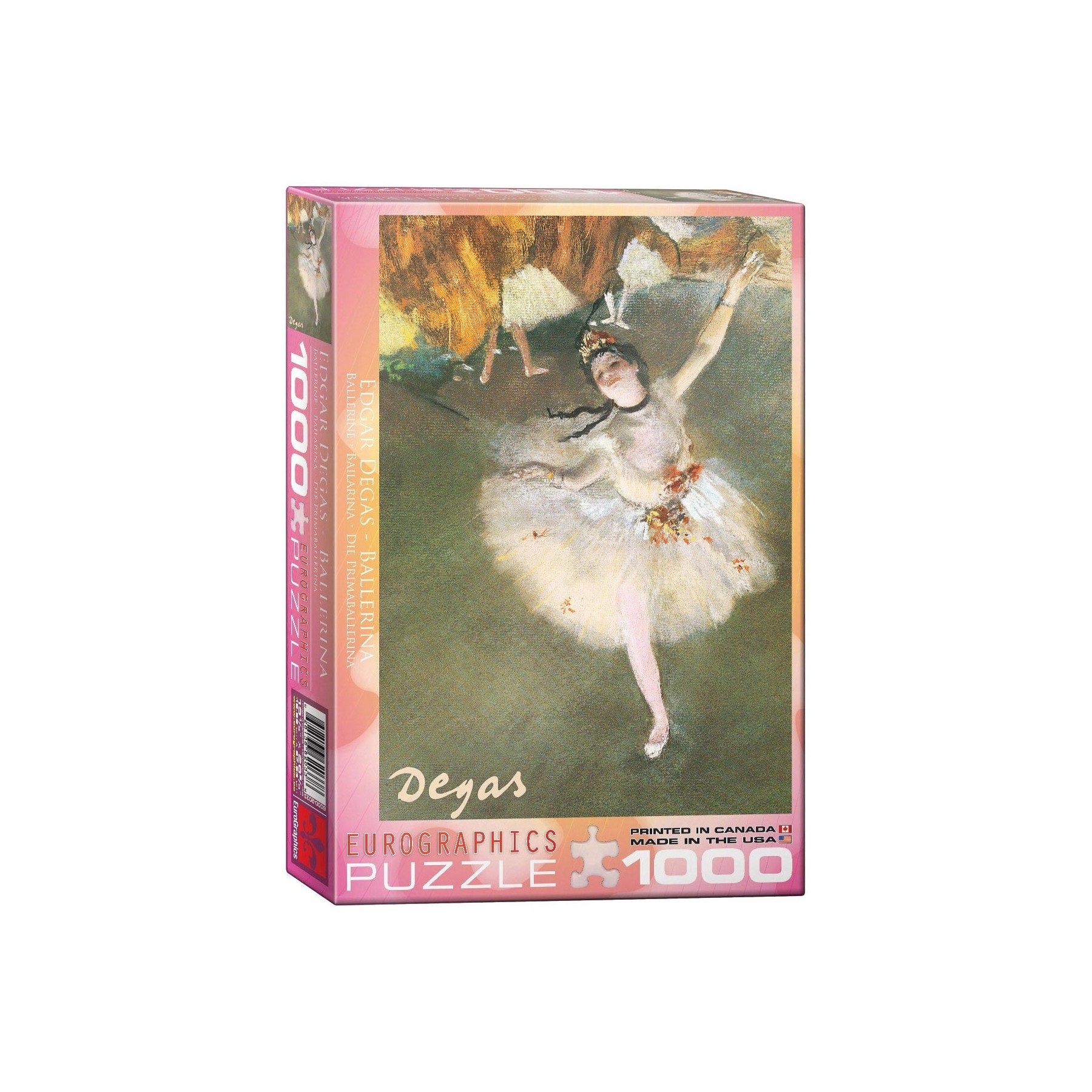 EuroGraphics Puzzle - Edgar Degas - Ballerina - 1000 pc