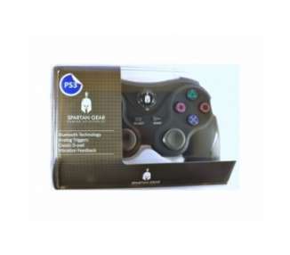 Spartan Gear - PS3 Wireless Six-Axis Bluetooth Controller with Analog Triggers (Black)