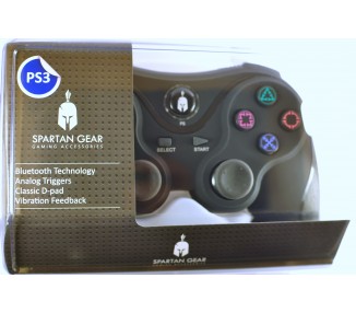 Spartan Gear - PS3 Wireless Six-Axis Bluetooth Controller with Analog Triggers (Black)