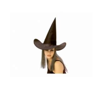 Rubies Adult - Witch Hat with Grey Hair (H157)