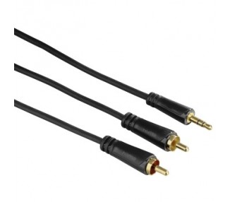 Hama - Audio Cable 3,5mm Jack Plug , 2 RCA Plugs 1,5meter