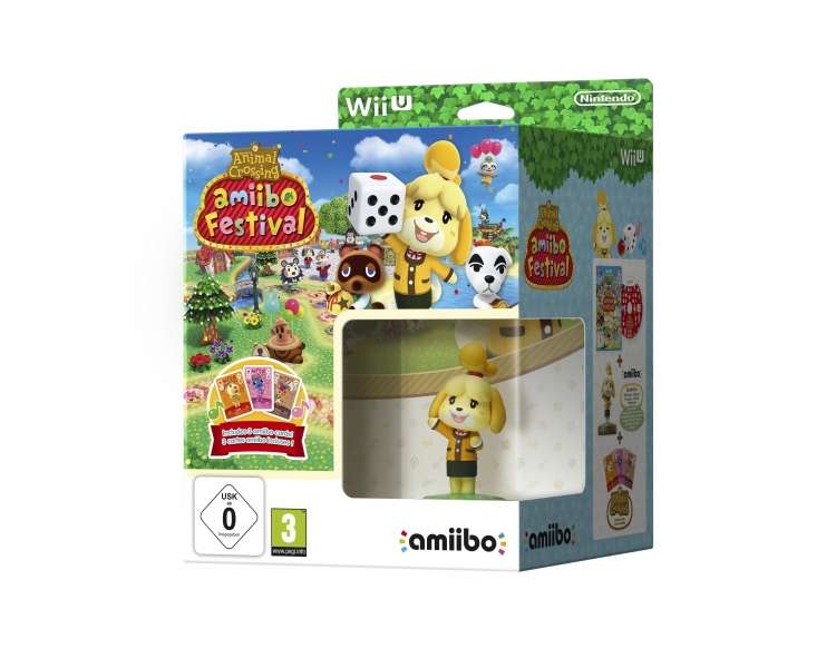 Animal Crossing: Amiibo Festival + Amiibo and 3 Amiibo Cards